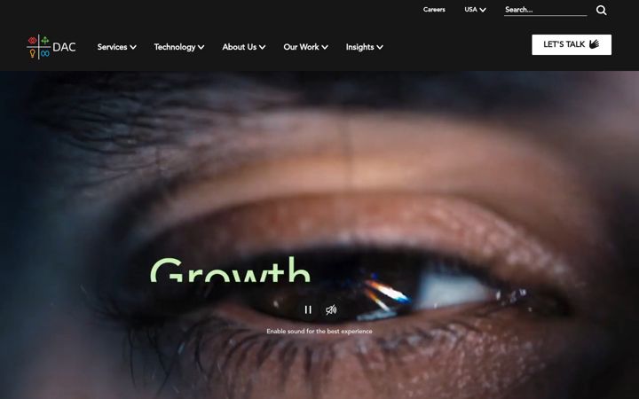 Screenshot of dacgroup.com