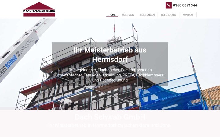 Screenshot of dach-schwab.de