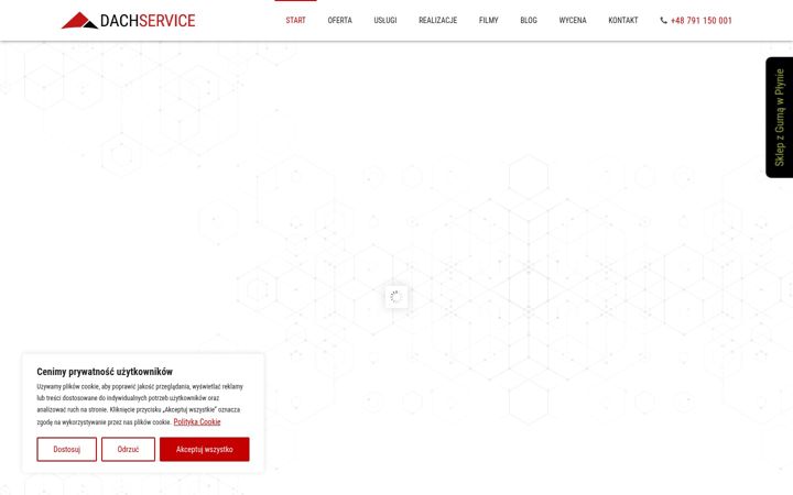 Screenshot of dach-service.pl