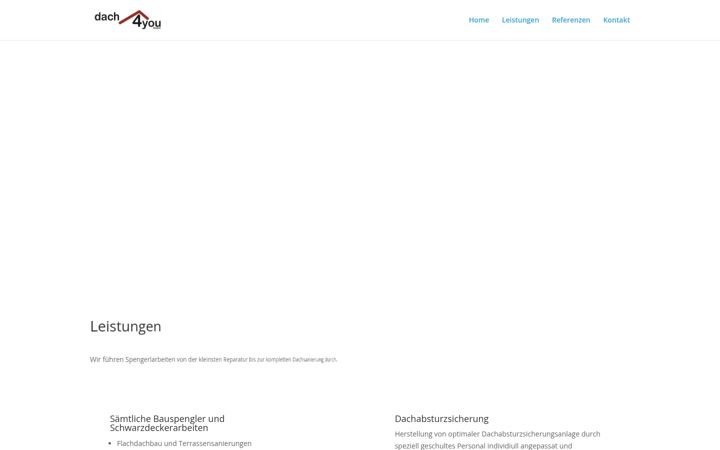Capture d'écran de dach4you.at