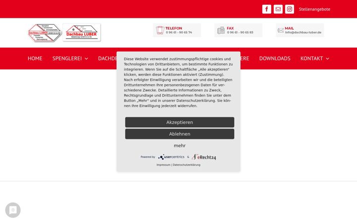 Screenshot of dachbau-luber.de