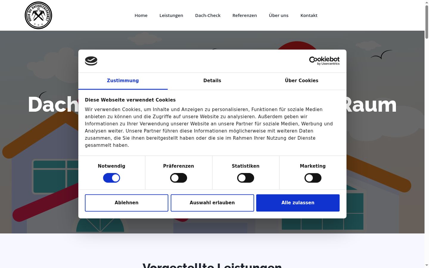 Sutikimo reklamjuostės, rodytos prieš bet kokią sąveiką, ekrano kopija