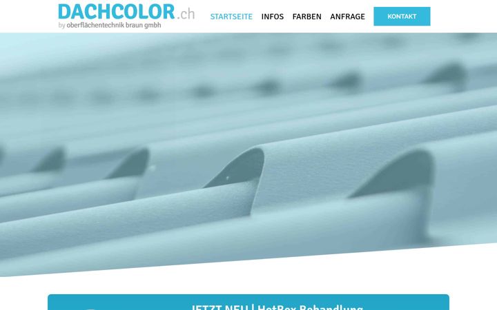 Screenshot of dachcolor.ch