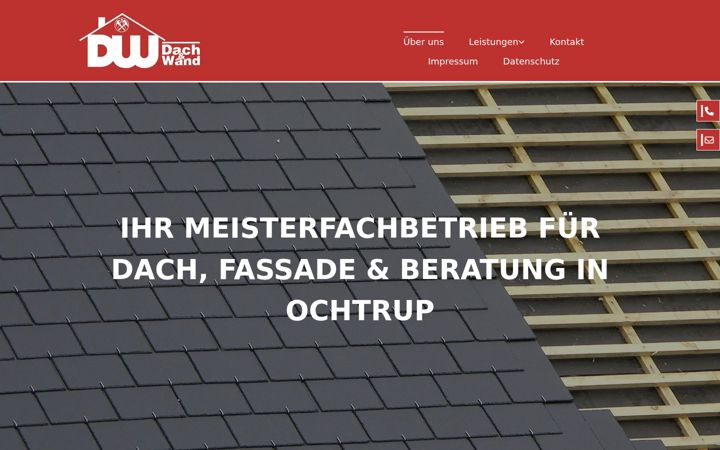Screenshot of dachdecker-ochtrup-ms.de