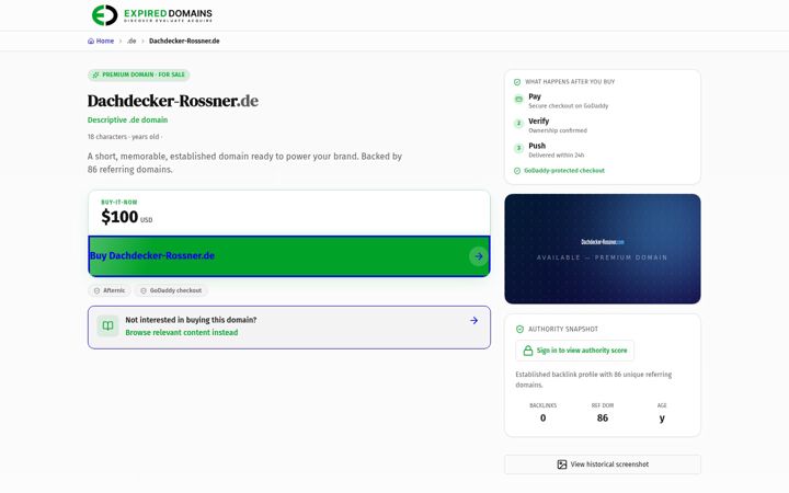 Screenshot of dachdecker-rossner.de