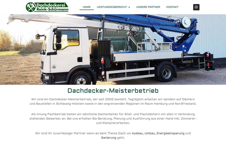 Screenshot of dachdecker-sh.com