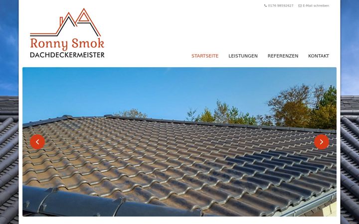 Screenshot of dachdecker-smok.de
