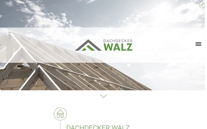 Screenshot of dachdecker-walz.de