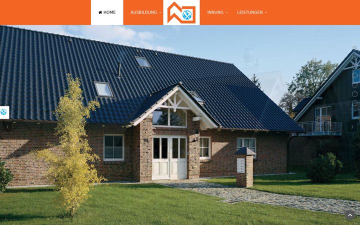 Screenshot of dachdeckerinnung-luebeck-ostholstein.de
