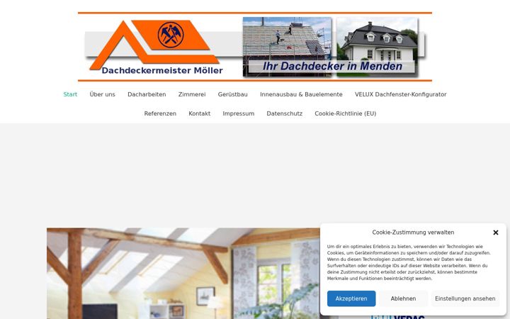 Screenshot of dachdeckermeister-moeller.de