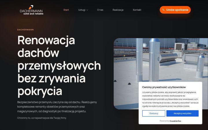 Screenshot of dachermann.com