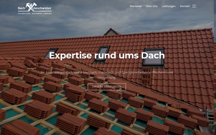 Screenshot of dachgeschwister.de