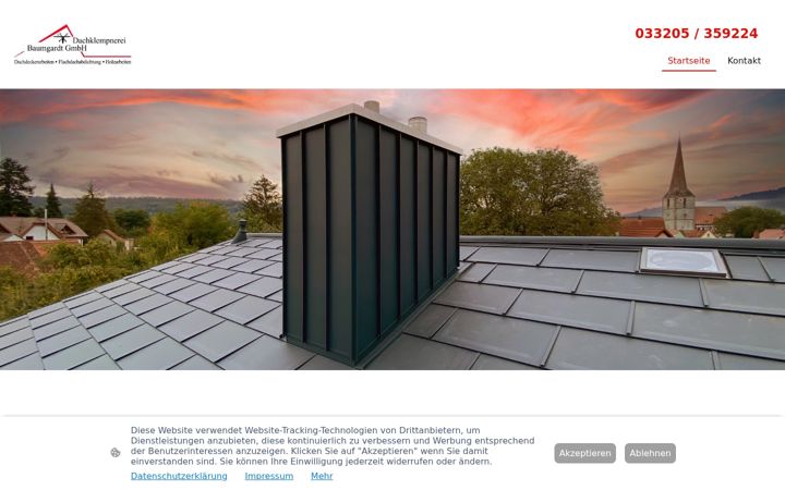 Screenshot of dachklempnerei.de
