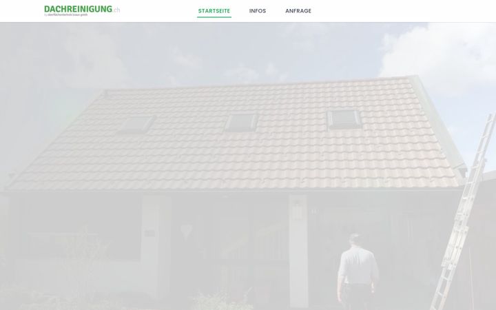 Screenshot of dachreinigung.ch