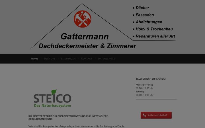 Screenshot of dachservice-goslar.de