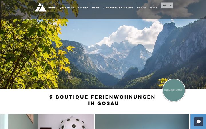 Screenshot of dachstein7.com