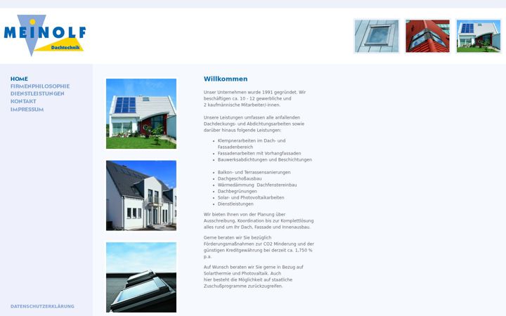 Screenshot of dachtechnik-meinolf.de