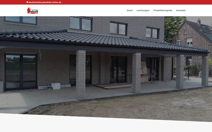 Screenshot of dachtechnik-patzelt.de