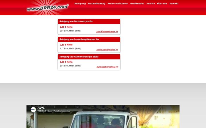 Screenshot van dachteile24.info