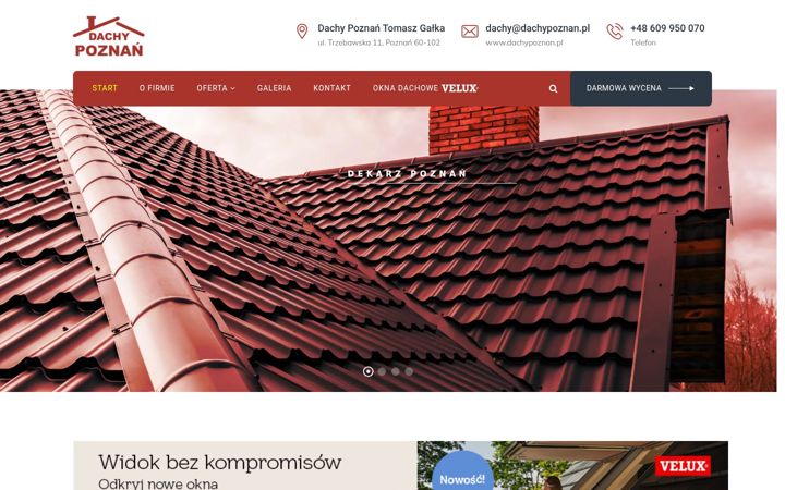 Screenshot ta' dachypoznan.pl