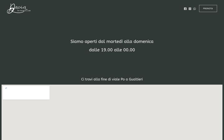 Screenshot of daciariverclub.it