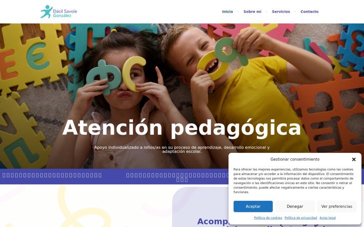 Zrzut ekranu dacilsavoieducacion.es