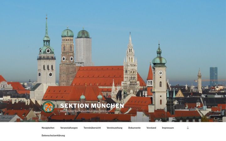 Screenshot of dackelklub-muenchen.de