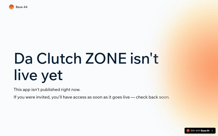 Screenshot of daclutchzone.com