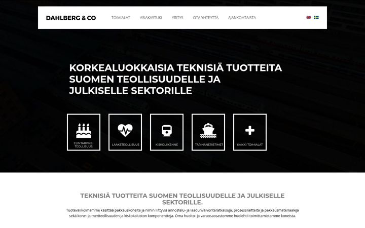 Screenshot di daco.fi
