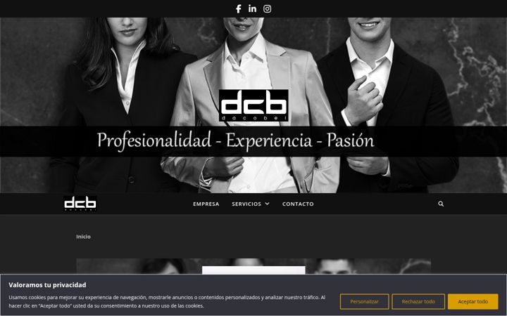Screenshot di dacobel.es