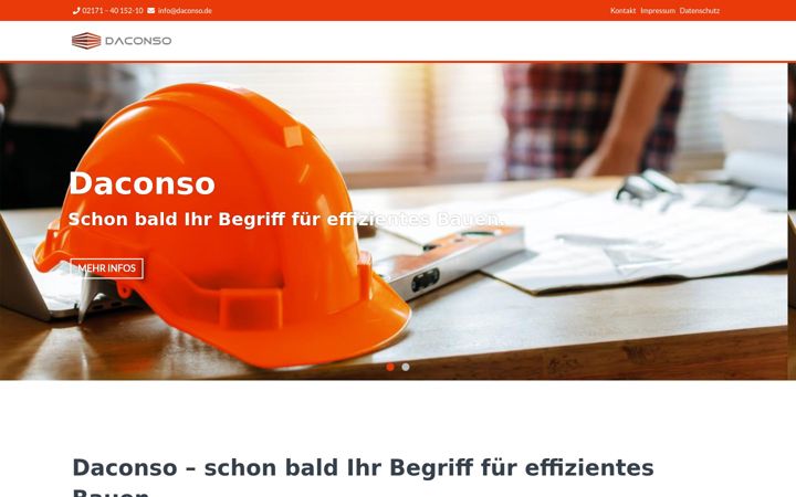Screenshot of daconso.de