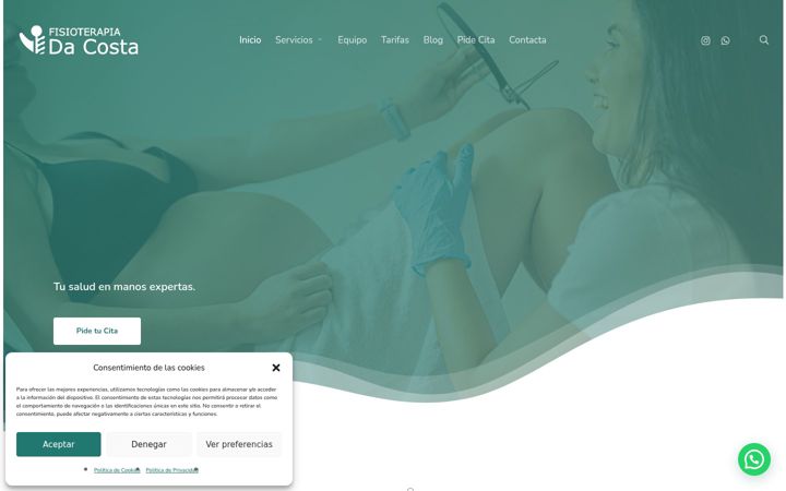 Screenshot di dacosta.es
