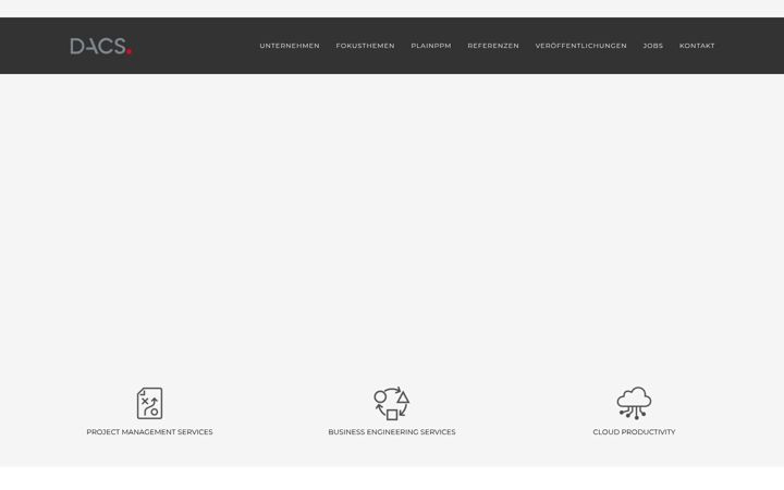 Screenshot of dacs-group.com
