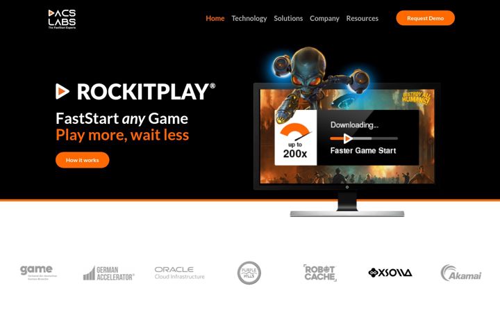 Screenshot of dacslabs.com