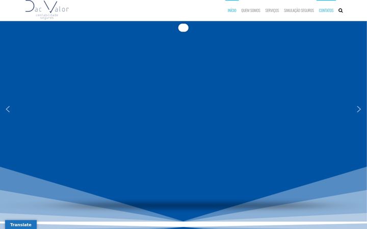 Screenshot of dacvalor.pt