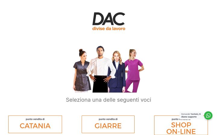 Screenshot of dacwork.it