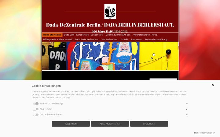 Snímek obrazovky dadadezentrale.de