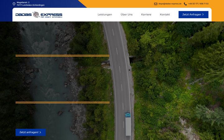 Screenshot of dadas-express.de
