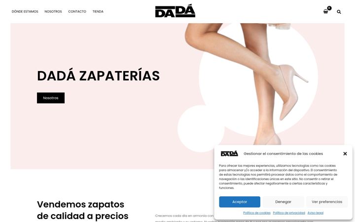 Zrzut ekranu dadazapaterias.net