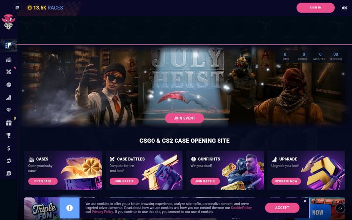 Ekrānuzņēmums no daddyskins.com
