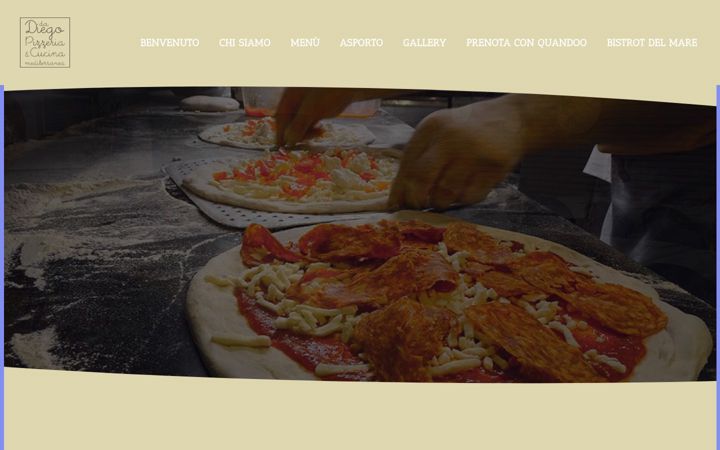 Screenshot of dadiegopizzeria.it