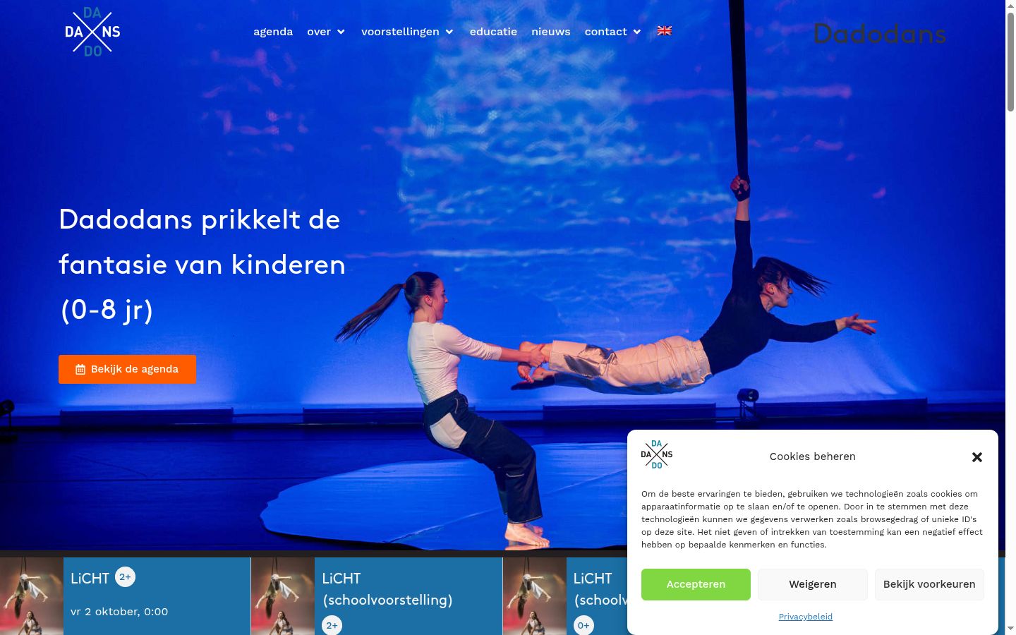 Screenshot tal-banner tal-kunsens muri qabel kwalunkwe interazzjoni