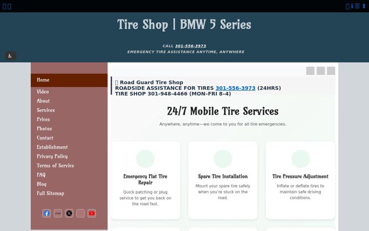 Screenshot of dadoftheroads.com