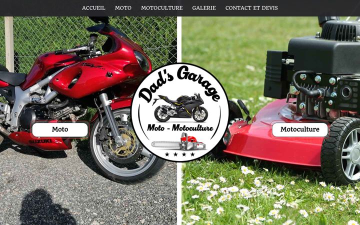 Screenshot of dads-garage.fr