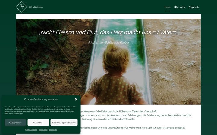Screenshot of dadtalk.de