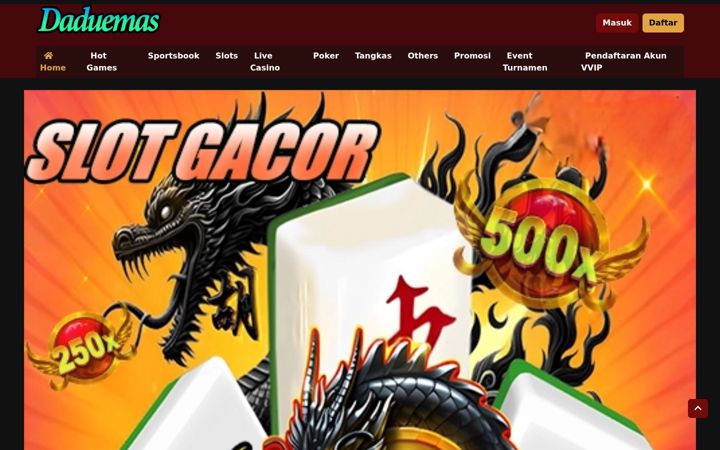 Screenshot of daduemas.net