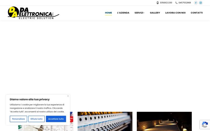 Screenshot ta' daelettronica.it