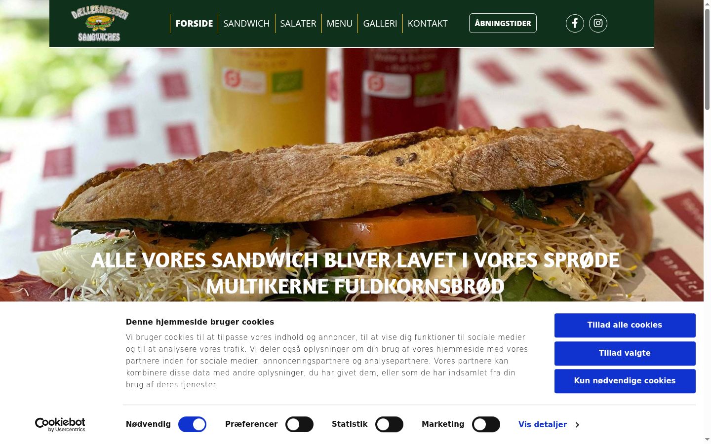 Screenshot tal-banner tal-kunsens muri qabel kwalunkwe interazzjoni