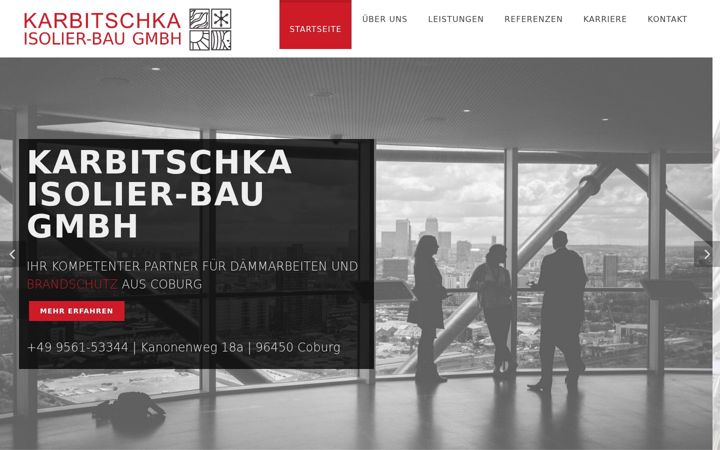 Screenshot of daemmarbeiten.de