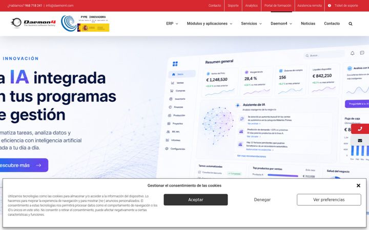 Screenshot of daemon4.com